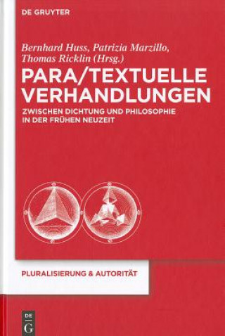 Kniha Para/Textuelle Verhandlungen zwischen Dichtung und Philosophie in der Fruhen Neuzeit Bernhard Huss