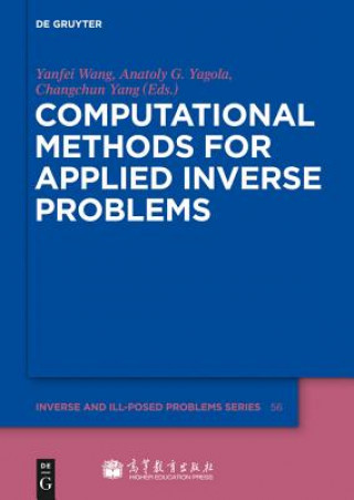 Kniha Computational Methods for Applied Inverse Problems Yanfei Wang