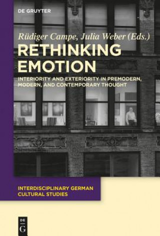 Kniha Rethinking Emotion Rüdiger Campe