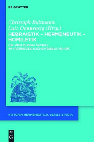 Könyv Hebraistik - Hermeneutik - Homiletik Christoph Bultmann
