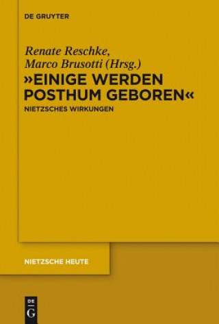 Książka Einige werden posthum geboren Renate Reschke