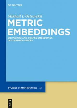 Knjiga Metric Embeddings Mikhail I. Ostrovskii