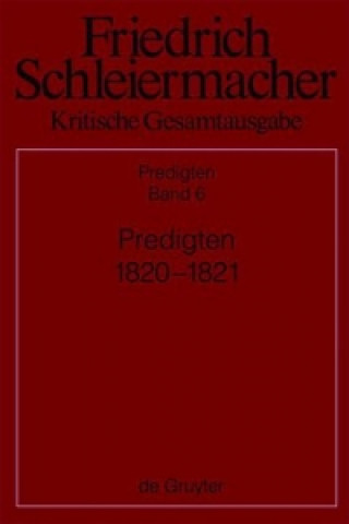 Könyv Predigten 1820-1821 Elisabeth Blumrich