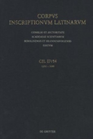 Könyv Colonia Iulia urbs triumphalis Tarraco 1200-1890. Pars.14/3 Geza Alföldy