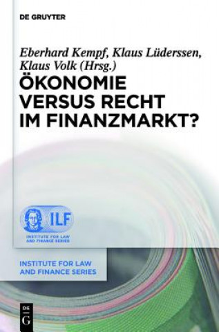 Kniha OEkonomie Versus Recht Im Finanzmarkt? Eberhard Kempf