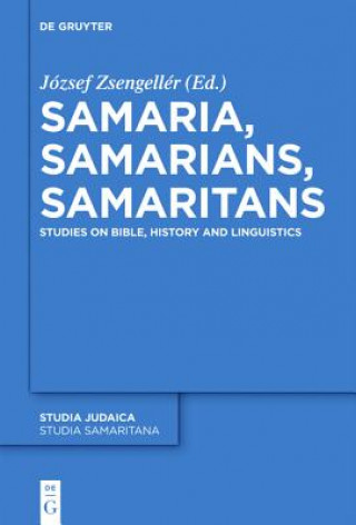 Kniha Samaria, Samarians, Samaritans József Zsengellér