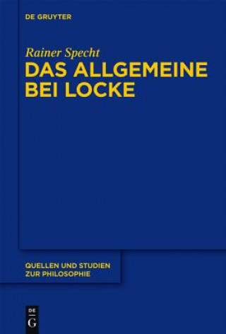 Kniha Allgemeine bei Locke Rainer Specht