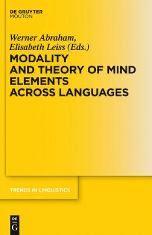 Könyv Modality and Theory of Mind Elements across Languages Werner Abraham