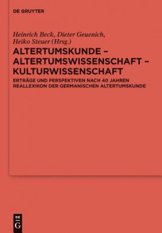 Carte Altertumskunde - Altertumswissenschaft - Kulturwissenschaft Heinrich Beck