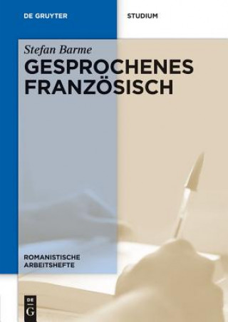 Kniha Gesprochenes Französisch Stefan Barme