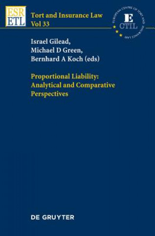 Kniha Proportional Liability: Analytical and Comparative Perspectives Israel Gilead