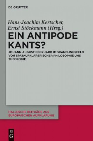 Könyv Ein Antipode Kants? Hans-Joachim Kertscher