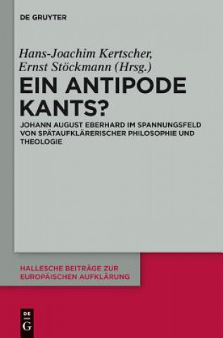 Kniha Ein Antipode Kants? Hans-Joachim Kertscher