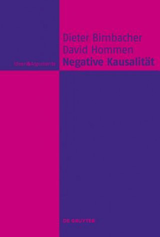 Buch Negative Kausalitat Dieter Birnbacher