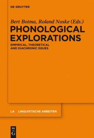 Libro Phonological Explorations Bert Botma