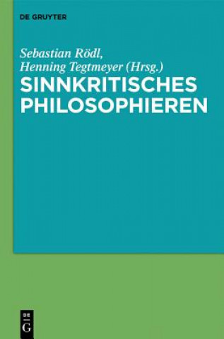 Kniha Sinnkritisches Philosophieren Sebastian Rödl
