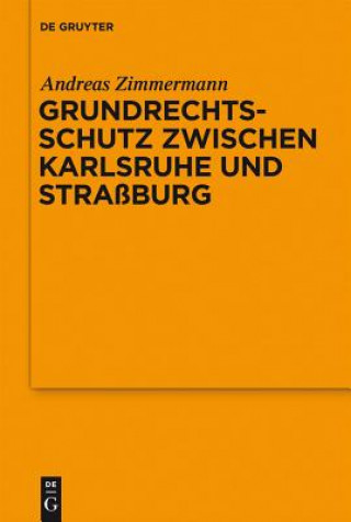 Carte Grundrechtsschutz zwischen Karlsruhe und Strassburg Andreas Zimmermann