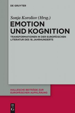 Kniha Emotion und Kognition Sonja Koroliov