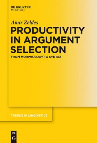 Книга Productivity in Argument Selection Amir Zeldes