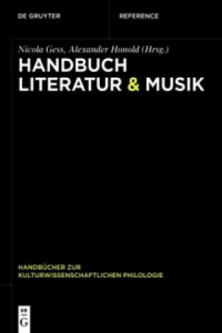 Kniha Handbuch Literatur & Musik Nicola Gess