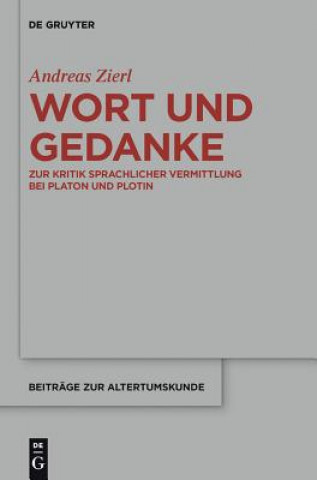 Knjiga Wort und Gedanke Andreas Zierl
