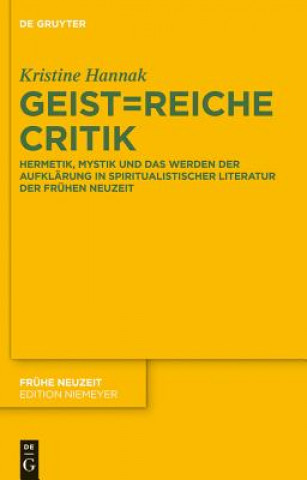 Livre GeistReiche Critik Kristine Hannak