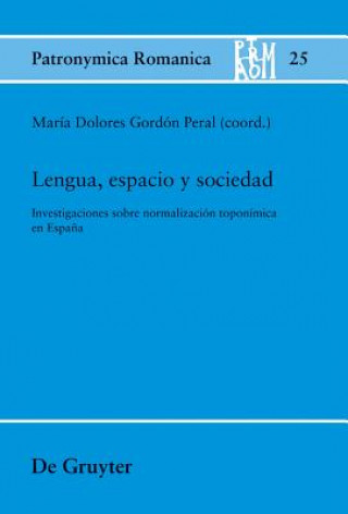 Carte Lengua, espacio y sociedad María D. Gordón Peral