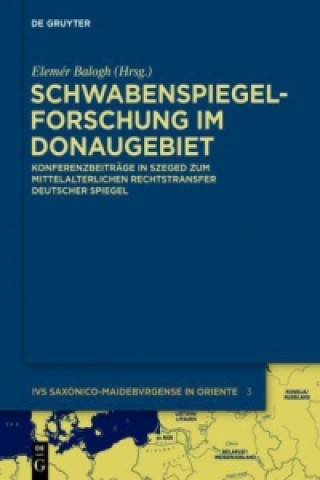 Carte Schwabenspiegel-Forschung im Donaugebiet Elemér Balogh