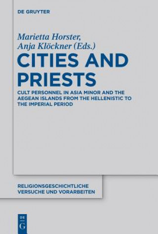 Könyv Cities and Priests Marietta Horster