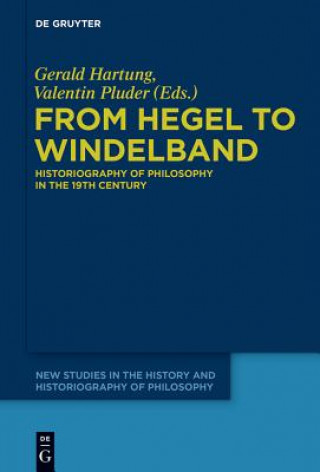 Kniha From Hegel to Windelband Gerald Hartung