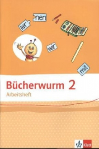 Carte Bücherwurm Sprachbuch 2. Ausgabe für Berlin, Brandenburg, Mecklenburg-Vorpommern, Sachsen, Sachsen-Anhalt, Thüringen 