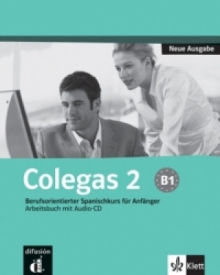 Książka Colegas 2 - Arbeitsbuch, m. Audio-CD Marisa Gonzales