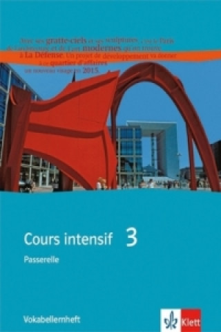 Knjiga Cours intensif 3. Ausgabe Passerelle 3 Marie Gauvillé