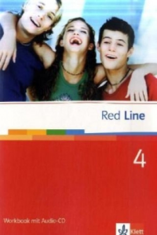 Book Red Line 4, m. 1 Audio-CD Frank Haß