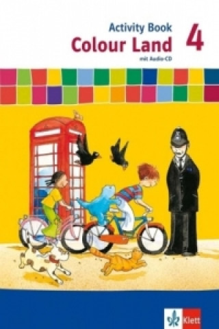 Book Colour Land 4, m. 1 Audio-CD Ines Barth