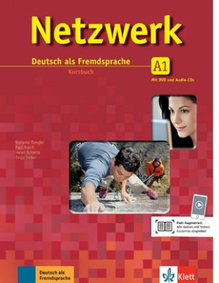 Книга Netzwerk A1 Kursbuch + 2CD + DVD Stefanie Dengler