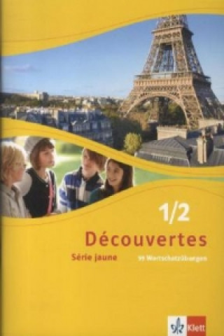 Könyv Découvertes. Série jaune (ab Klasse 6). Ausgabe ab 2012 - 99 Wortschatzübungen Klassen 6/7. Bd.1/2 Inge Mühlmann