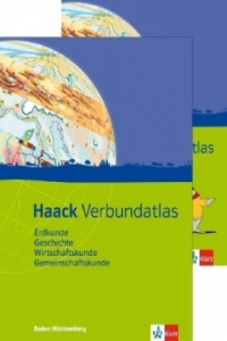 Carte Haack Verbundatlas Erdkunde, Geschichte, Wirtschaftskunde, Gemeinschaftskunde. Ausgabe Baden-Württemberg Silvia Einsporn
