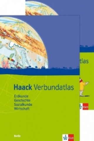 Książka Haack Verbundatlas Erdkunde, Geschichte, Sozialkunde, Wirtschaft. Ausgabe Berlin 