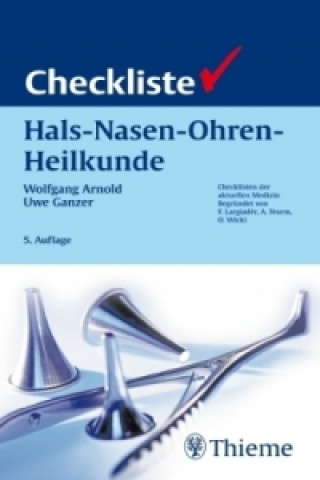 Книга Checkliste Hals-Nasen-Ohren-Heilkunde Wolfgang Arnold