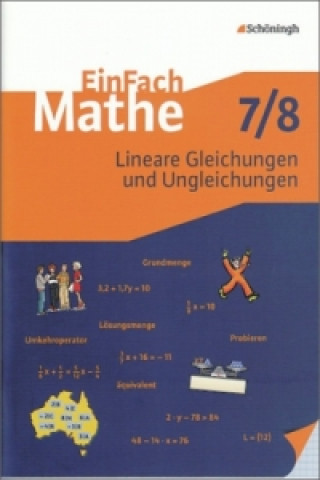 Kniha Lineare Gleichungen und Ungleichungen, 7./8. Klasse Hans-Joachim Püffke
