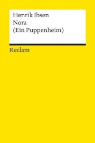 Kniha Nora (Ein Puppenheim) Henrik Ibsen