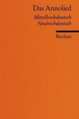 Book Das Annolied Eberhard Nellmann