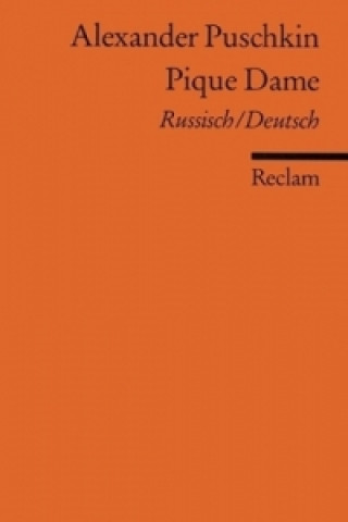 Könyv Pique Dame, Russisch-Deutsch Alexander S. Puschkin