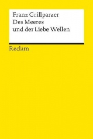 Buch Des Meeres und der Liebe Wellen Franz Grillparzer