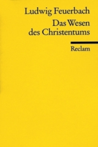 Książka Das Wesen des Christentums Ludwig Feuerbach