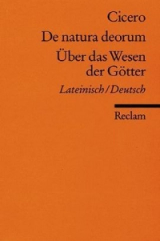 Book De natura deorum / Über das Wesen der Götter icero