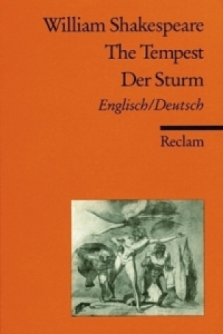 Carte THE TEMPEST DER STURM William Shakespeare