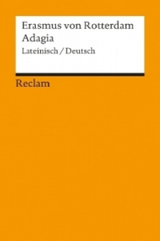 Buch Adagia, Lateinisch-Deutsch rasmus von Rotterdam