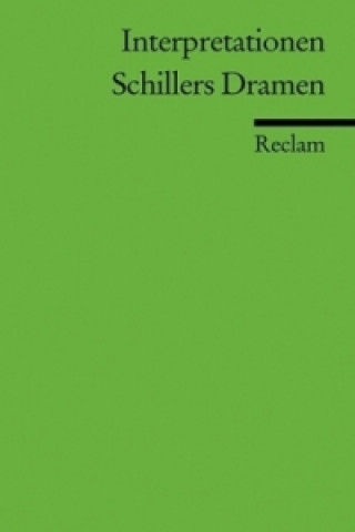 Könyv Schillers Dramen Walter Hinderer